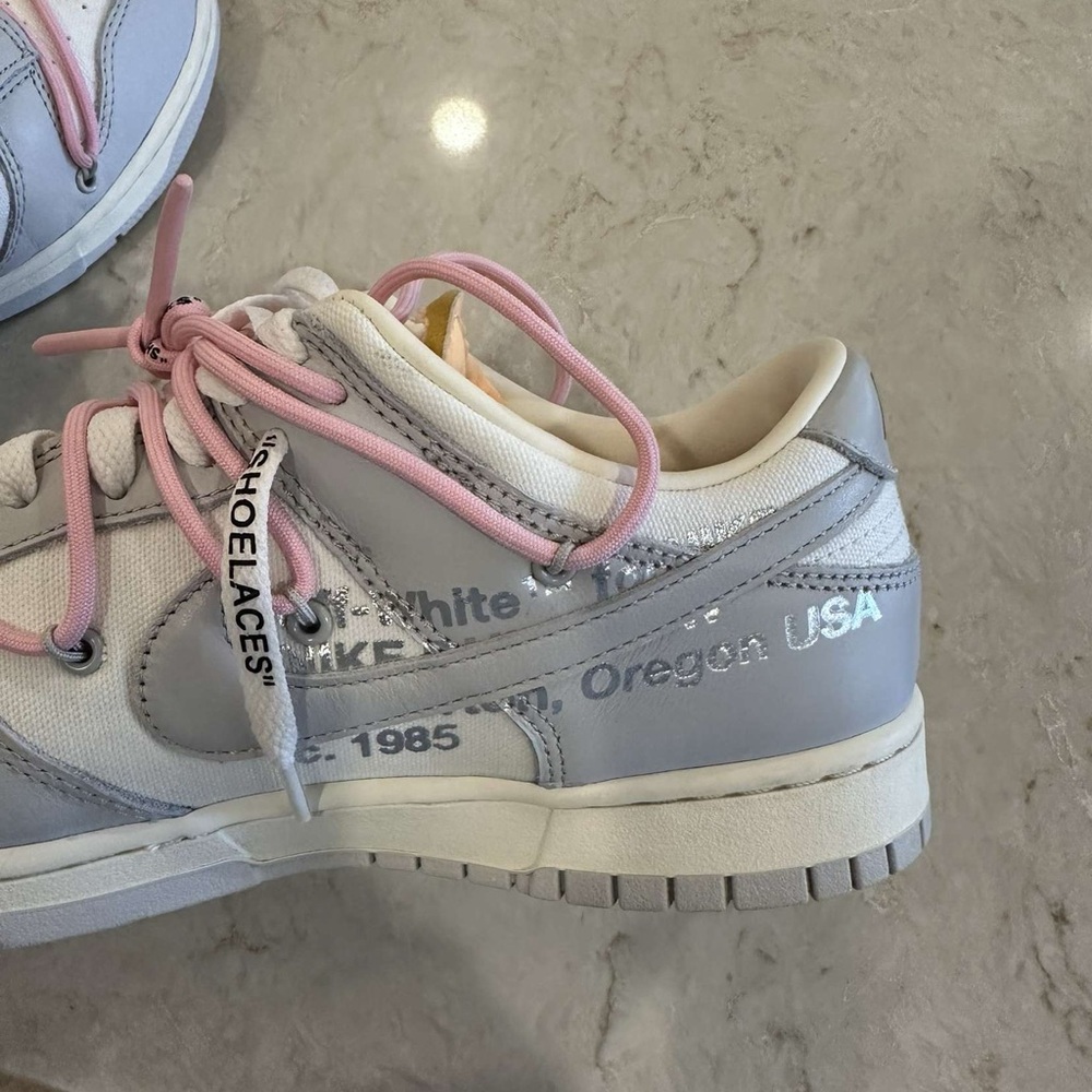 Authentic Nike Dunk Low Off-White Lot 9 (Stock X Verified) - Picture 6 of 12
